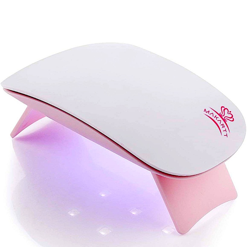 Makartt UV LED Nail Lamp 6W Nail Dryer Gel Lamp Nail Curing Light 60S Timer USB